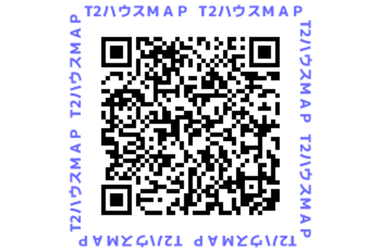 T2ハウスMAP QR