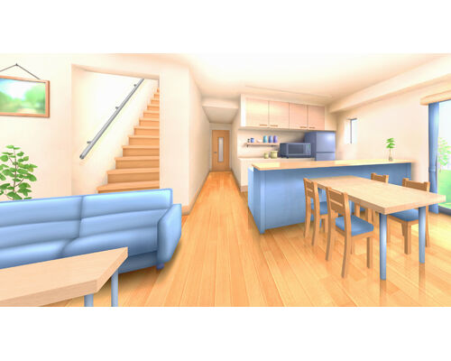 リビング（日中）