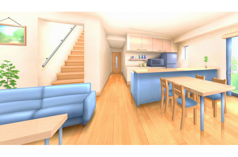 リビング（日中）